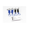 Traxxas 5378X Pivot Ball Caps (4) Dust Boots Rubber (4)