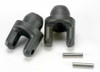 Traxxas 5453 Yokes Stub Axle w/Pins Revo (2)