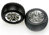 Traxxas 5572R 2.8" Twin-Spoke Wheels w/ Alias Tires (2)