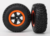 Traxxas 5863 Tires/Wheels Assembled (2) Short Course