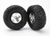 Traxxas 5881 Kumho Tires/SCT Wheels 2WD Front (2)