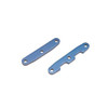 Traxxas 6823 Aluminum Bulkhead Front & Rear Tie Bar Set Blue