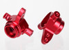 Traxxas 6837R Aluminum Steering Block Red