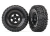 Traxxas 8179 Tires & Wheels Assembled Glued (2) : TRX-4 Sport Whls / Canyon Trail 1.9 Tires