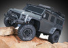 Traxxas 82056-4 TRX-4 Scale & Trail Crawler Defender 4WD Silver RTR w/ TQi Radio