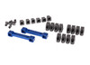 Traxxas 8334X Blue Aluminum Suspension Arm / Mount Set : 4-Tec 2.0 / Ford GT