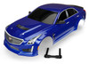 Traxxas 8391A Blue Cadillac CTS-V Body Painted Decals Applied : 4-Tec 2.0