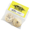 Yeah Racing RX4-054 Brass 118g Portal Cover Front or Rear 2pcs For Traxxas TRX-4