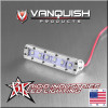 Vanquish Rigid Industries 2" LED light bar Silver SCX10 WRAITH YETI AX10