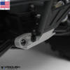Vanquish VPS07891 Aluminum Front Skid Plate Clear for Axial Yeti