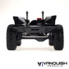 Vanquish VPS09004 VS4-10 Pro 1/10 4WD Off-Road Black Anodized Origin Halfcab Kit