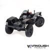 Vanquish VPS09004 VS4-10 Pro 1/10 4WD Off-Road Black Anodized Origin Halfcab Kit