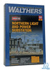 Walthers 933-3025 Northern Light & Power Substation Kit : HO Scale
