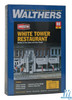 Walthers 933-3030 White Tower Restaurant Kit - 4-5/8 x 3 x 2-7/8" : HO Scale