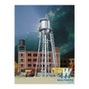 Walthers 933-3833 Vintage Water Tower Assembled Silver 2-3/8 x 2-3/8 x 7" : N Scale