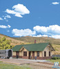 Walthers 933-4057 Union Pacific (R) - Style Depot Kit - 11-3/4 x 5-5/8 x 4" : HO Scale