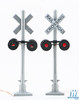 Walthers 949-4333 Crossing Flashers (2) Working Signals Use w/ Signal Controller HO Scale