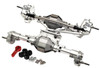 NHX Alum Complete Portal Axle Set Silver 313mm Wheelbase : SCX10 III