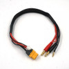 Yeah Racing WPT-0150 XT60 Charge Cable w/ 4mm Plugs 35cm