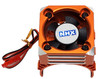 NHX 30mm Alum Case Cyclone Cooling Turbo 1/10 Motor Fan Orange