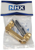 NHX Brass Front Bumper w/ Servo Mount : Axial SCX10 III