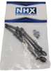 NHX Metal Rear Axle CVD (2) - Titanium Grey : Traxxas Slash 4x4