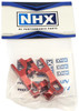 NHX RC Aluminum Front Caster Block : Slash 4x4 Stampede 4x4 Red