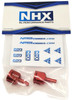 NHX Aluminum Drive Shaft Red: Tamiya TT01/ TT01E