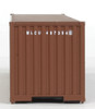 Walthers 40' Corrugated Container - XTRA HO Scale