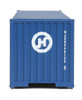 Walthers 40' Corrugated Container - Hanjin HO Scale