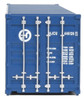 Walthers 40' Corrugated Container - Hanjin HO Scale