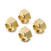 Yeah Racing AXRX-009 Brass 8mm Hex Adaptor 4pcs : Axial RBX10 Ryft