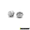 Incision IRC00461 Aluminum Lower Spring Cup for Incision Shocks - Clear