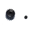 GPM Racing Harden Steel #45 16T Pinion Gear Black : Losi 1/18 Mini-T 2.0
