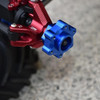 GPM Racing Aluminum Hex Adapters Converter +5mm Set Red : Losi 1/8 LMT 4WD