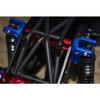 GPM Racing Aluminum Front Or Rear Frame Brace Black : Losi 1/8 LMT