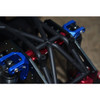 GPM Racing Aluminum Front Or Rear Frame Brace Black : Losi 1/8 LMT