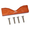 GPM Racing Aluminum Front Or Rear Frame Brace Orange : Losi 1/8 LMT