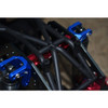 GPM Racing Aluminum Front Or Rear Frame Brace Orange : Losi 1/8 LMT