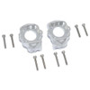 GPM Racing Aluminum Front C-Hubs Set Silver : Losi 1/8 LMT Solid Axle