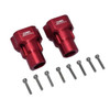 GPM Racing Aluminum Rear Knuckle Arm Set Red : Losi 1/8 LMT Solid Axle MT