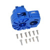 GPM Racing Aluminum Center Gearbox Blue : Losi 1/10 Lasernut U4