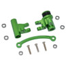GPM Racing Aluminum Steering Assembly Green : Losi 1/10 Lasernut U4