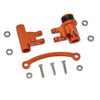 GPM Racing Aluminum Steering Assembly Orange : Losi 1/10 Lasernut U4