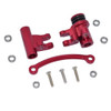 GPM Racing Aluminum Steering Assembly Red : Losi 1/10 Lasernut U4