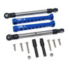 GPM Aluminum Rear Sway Bar & Stainless Steel Linkage Blue : Losi Lasernut U4