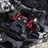 GPM Racing Aluminium Front Bumper Mount Set Black : Losi 1/10 Lasernut U4