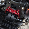 GPM Racing Aluminium Front Bumper Mount Set Orange : Losi 1/10 Lasernut U4