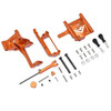 GPM Racing Alum Handbrake Kit + Center Differential Cover Orange : 1/7 Infraction