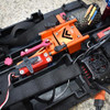 GPM Racing Alum Handbrake Kit + Center Differential Cover Orange : 1/7 Infraction